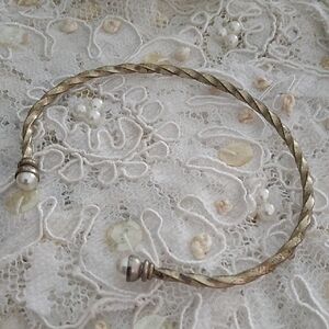 Gold and Silver Twisted Rope Bracelets